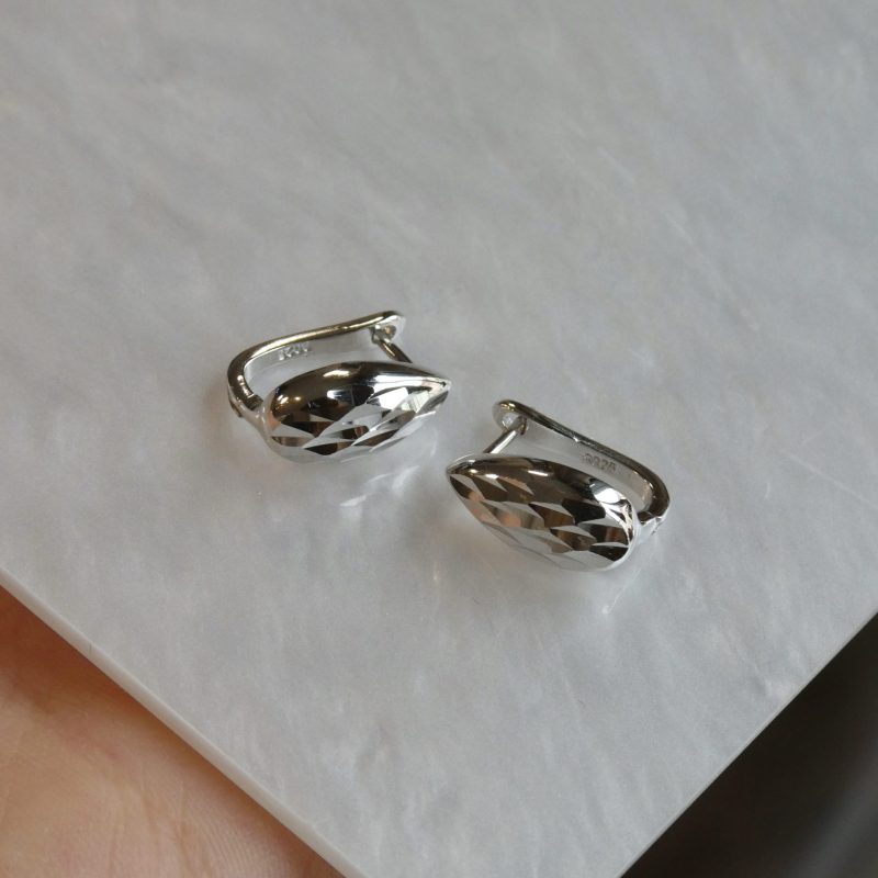 Ezüst Fülbevaló 25