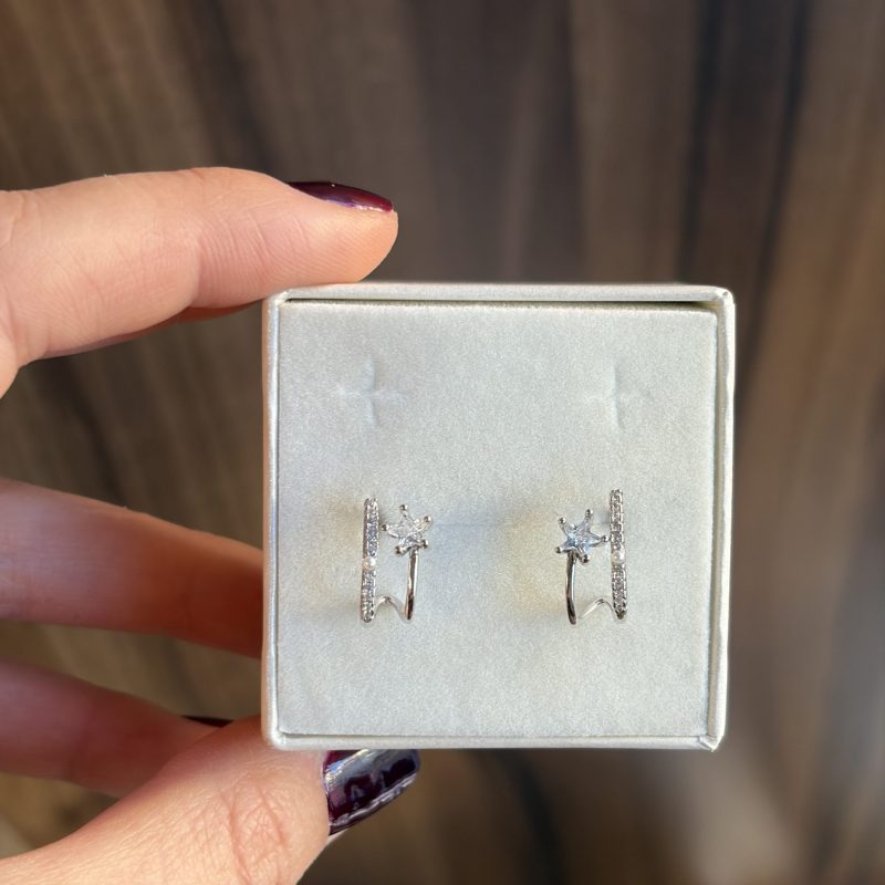 Ezüst Fülbevaló 50